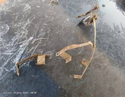 Крепление бампера переднего левое для ZX Landmark I (2005—2009)  запчасти бу