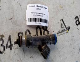 Форсунка инжекторная эл для Renault Logan I (2004—2009)  запчасти бу