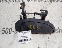 Ручка двери наружная задней правой для Renault Logan I (2004—2009)  запчасти бу