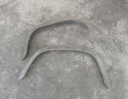 Накладка на крыло заднее пара для Land Rover Defender I рестайлинг (2007—2016)  запчасти бу