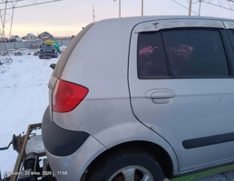 Крыло заднее правое для Hyundai Getz I (2002—2005)  запчасти бу