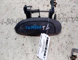 Ручка двери наружная задней левой для Renault Logan I (2004—2009)  запчасти бу