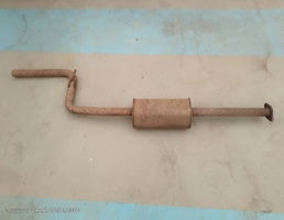 Глушитель резонатор средняя часть для Ford Focus III (2011—2015)  запчасти бу