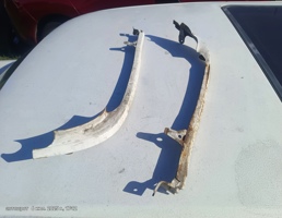 Планка под фару км-т для Toyota Chaser X80 (1988—1992)  запчасти бу