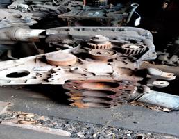 ДВС без головки для Toyota Avensis T220 рестайлинг (2000—2003)  запчасти бу