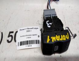 Кнопка обогрева стекла заднего для Renault Logan I (2004—2009)  запчасти бу