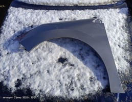 Крыло переднее левое для Peugeot 308 I рестайлинг (2011—2015)  запчасти бу