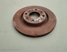 Диск тормозной вентилируемый передний для Peugeot 307 3C (2001—2005)  запчасти бу