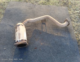 Приемная труба глушителя для Citroen C4 I (2004—2014)  запчасти бу