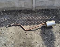 Глушитель основной задняя бочка для Renault Logan II (2012—2018)  запчасти бу