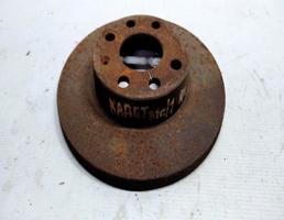 Диск тормозной не вентилируемый передний для Opel Kadett D (1979—1984)  запчасти бу