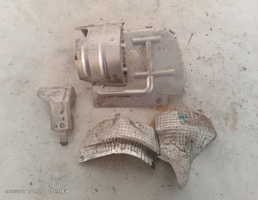 Экран тепловой катализатора для Land Rover Defender I рестайлинг (2007—2016)  запчасти бу