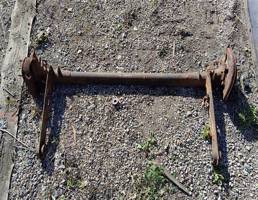 Балка задняя для Mitsubishi Galant VI (1987—1992)  запчасти бу