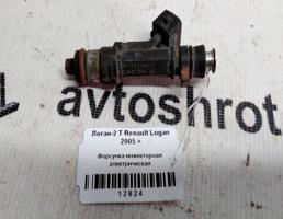 Форсунка инжекторная эл для Renault Logan I (2004—2009)  запчасти бу