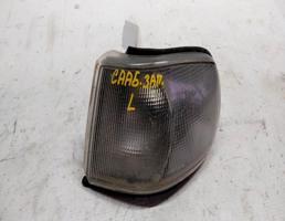 Указатель поворота левый белый для SAAB 9000 I рестайлинг (1991—1998)  запчасти бу