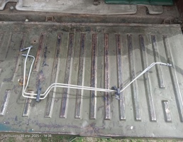 Трубка тормозная с АВС для Renault Logan II (2012—2018)  запчасти бу