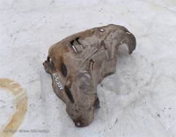 Защита коллектора экран для Renault Logan II (2012—2018)  запчасти бу