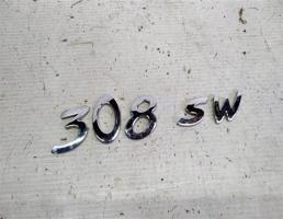 Эмблема багажника для Peugeot 308 I рестайлинг (2011—2015)  запчасти бу