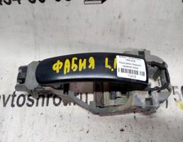Ручка двери наружная передней левой для Skoda Fabia I (1999—2004)  запчасти бу