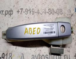 Ручка двери наружная передней правой для Chevrolet Aveo I (2003—2008)  запчасти бу