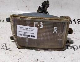 Указатель поворота в бампер правый для VOLKSWAGEN Golf Mk3 (1991—2000)  запчасти бу