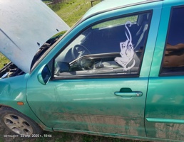 Дверь передняя левая для VOLKSWAGEN Polo III (1994—2002)  запчасти бу