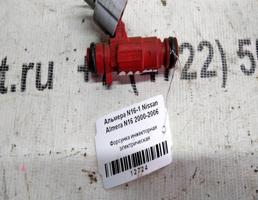 Форсунка инжекторная эл для Nissan Almera N16 рестайлинг (2002—2006)  запчасти бу