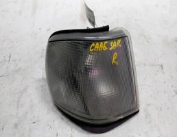 Указатель поворота правый белый для SAAB 9000 I рестайлинг (1991—1998)  запчасти бу